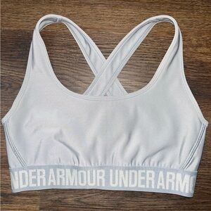 Under Armour Women's Light Gray Sports Bra